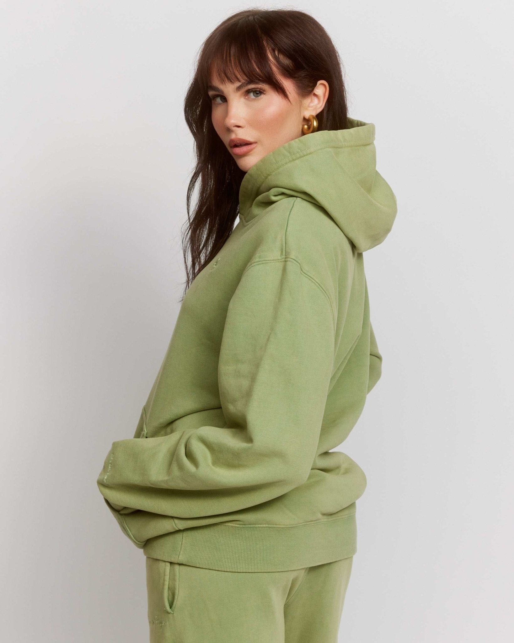 Samii Ryan Olive Hoodie - Spoiled Brat
