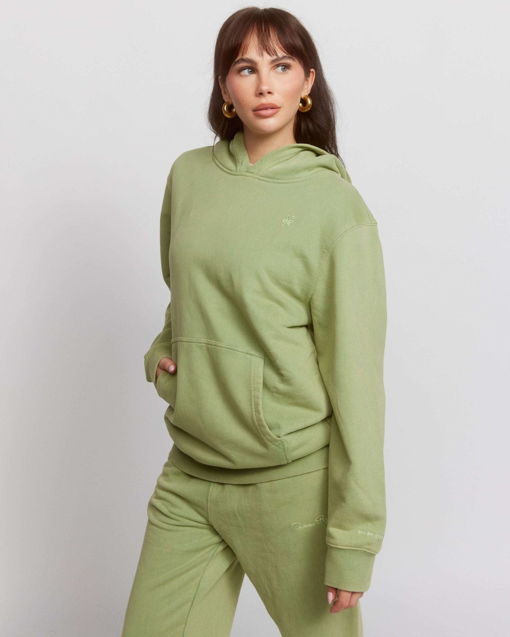Samii Ryan Olive Hoodie - Spoiled Brat
