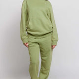 Shop Samii Ryan Samii Ryan Olive Hoodie Hooded Sweatshirt for women – premium loungewear and festival fashion at Spoiled Brat