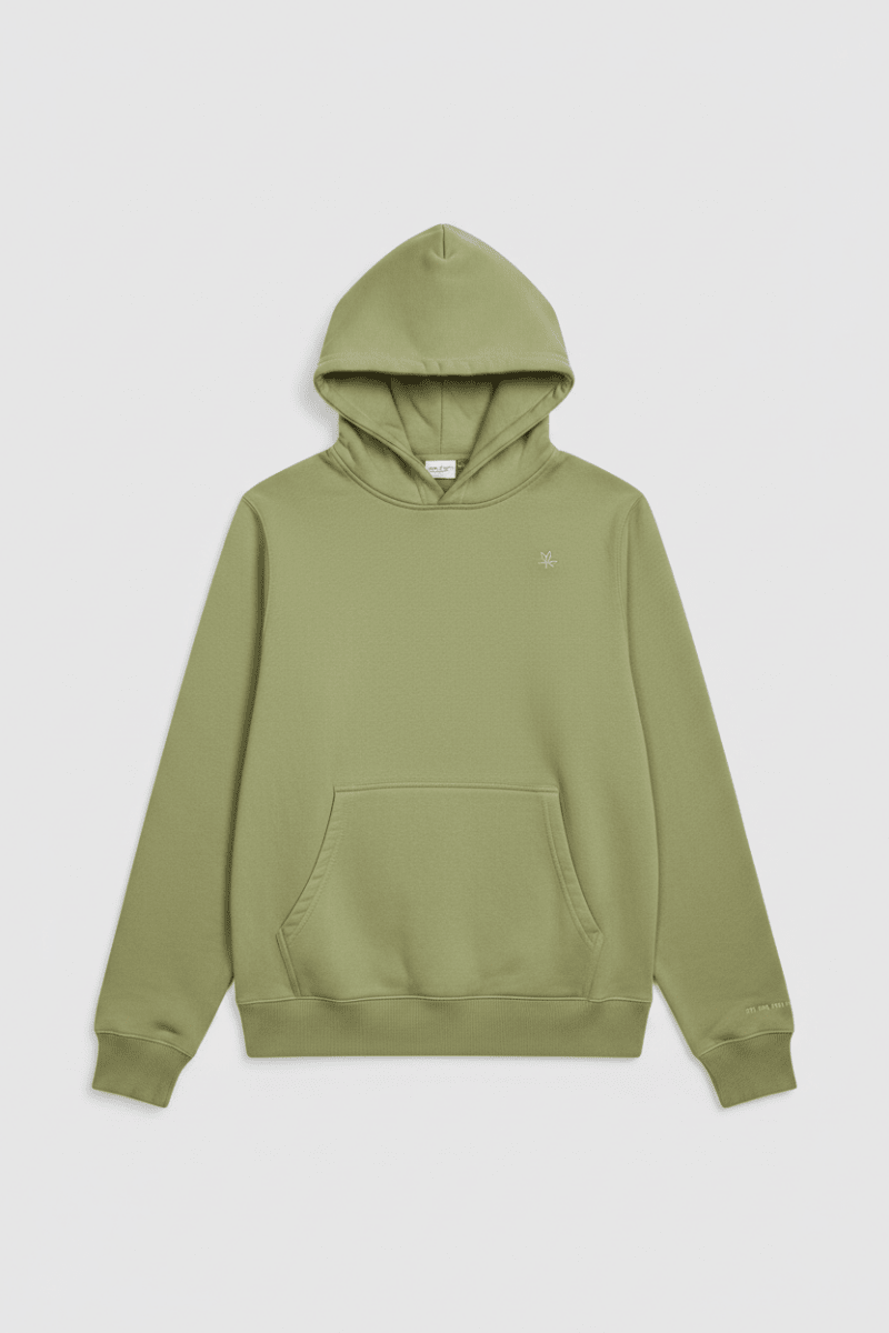 Shop Samii Ryan Samii Ryan Olive Hoodie Hooded Sweatshirt for women – premium loungewear and festival fashion at Spoiled Brat