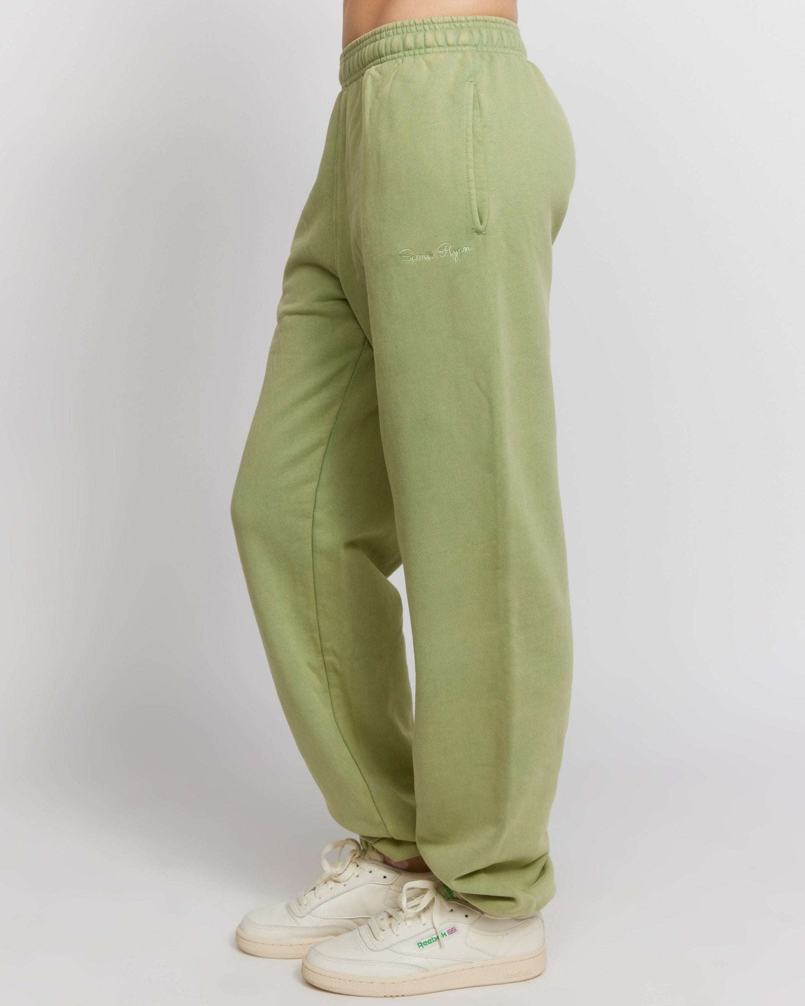 Samii Ryan Olive Sweatpants - Spoiled Brat