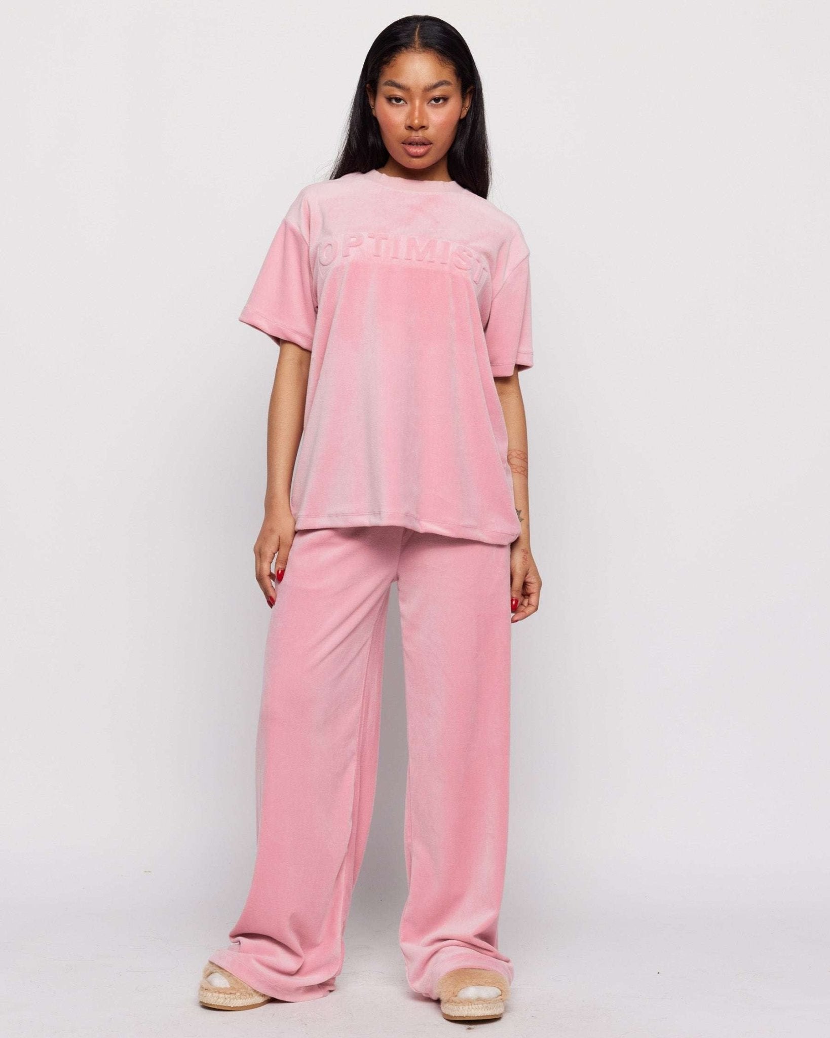 Samii Ryan Optimist Velour Sweatpants - Spoiled Brat