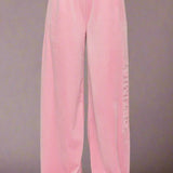 Shop Samii Ryan Samii Ryan Optimist Velour Sweatpants Sweatpants for women – premium loungewear and festival fashion at Spoiled Brat