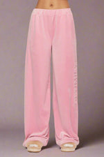 Shop Samii Ryan Samii Ryan Optimist Velour Sweatpants Sweatpants for women – premium loungewear and festival fashion at Spoiled Brat