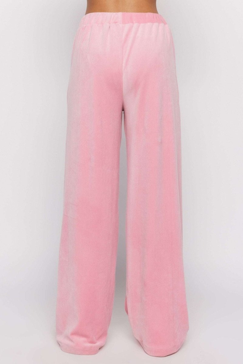 Shop Samii Ryan Samii Ryan Optimist Velour Sweatpants Sweatpants for women – premium loungewear and festival fashion at Spoiled Brat