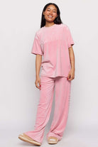 Shop Samii Ryan Samii Ryan Optimist Velour Sweatpants Sweatpants for women – premium loungewear and festival fashion at Spoiled Brat
