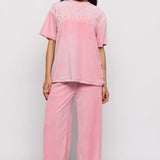 Shop Samii Ryan Samii Ryan Optimist Velour Sweatpants Sweatpants for women – premium loungewear and festival fashion at Spoiled Brat