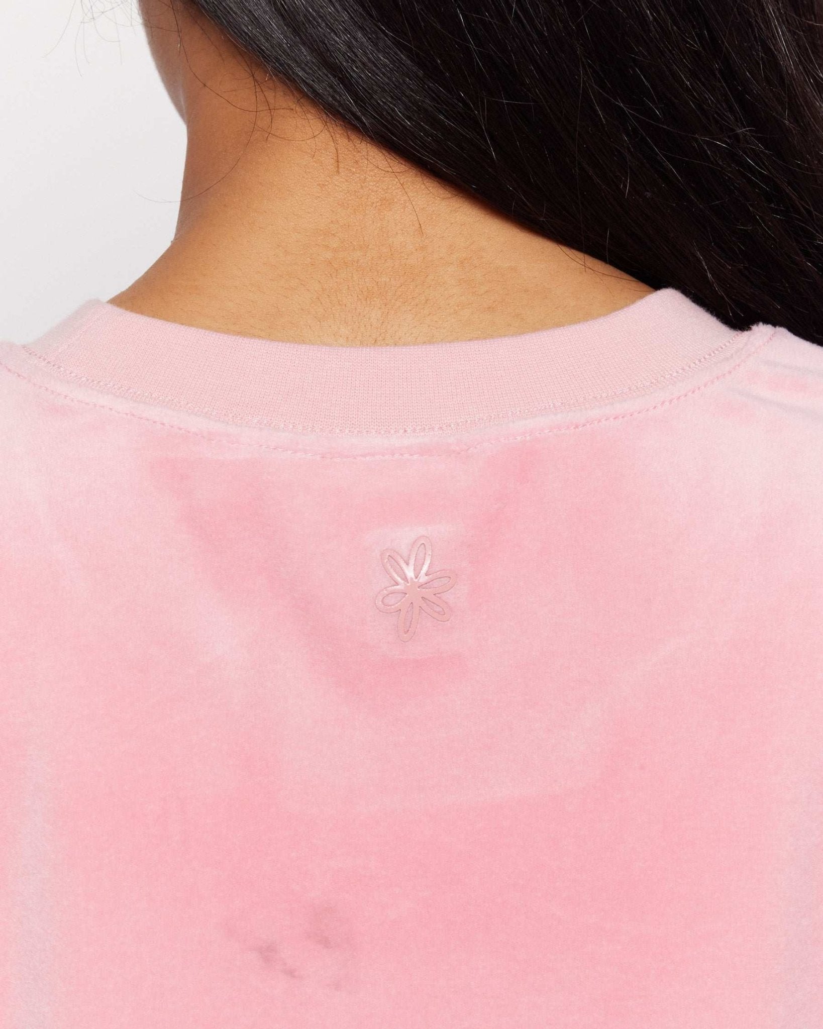 Samii Ryan Optimist Velour T-Shirt - Spoiled Brat