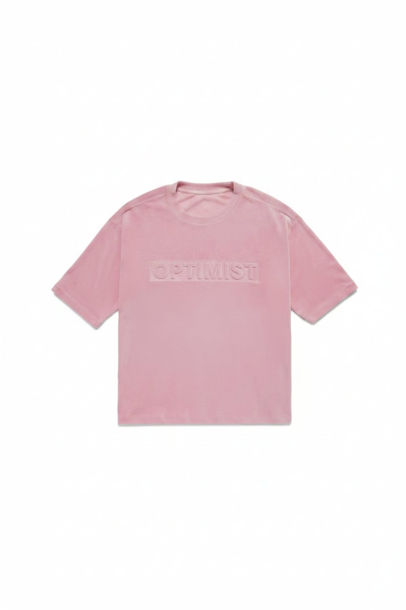 Shop Samii Ryan Samii Ryan Optimist Velour T-Shirt T-Shirts for women – premium loungewear and festival fashion at Spoiled Brat