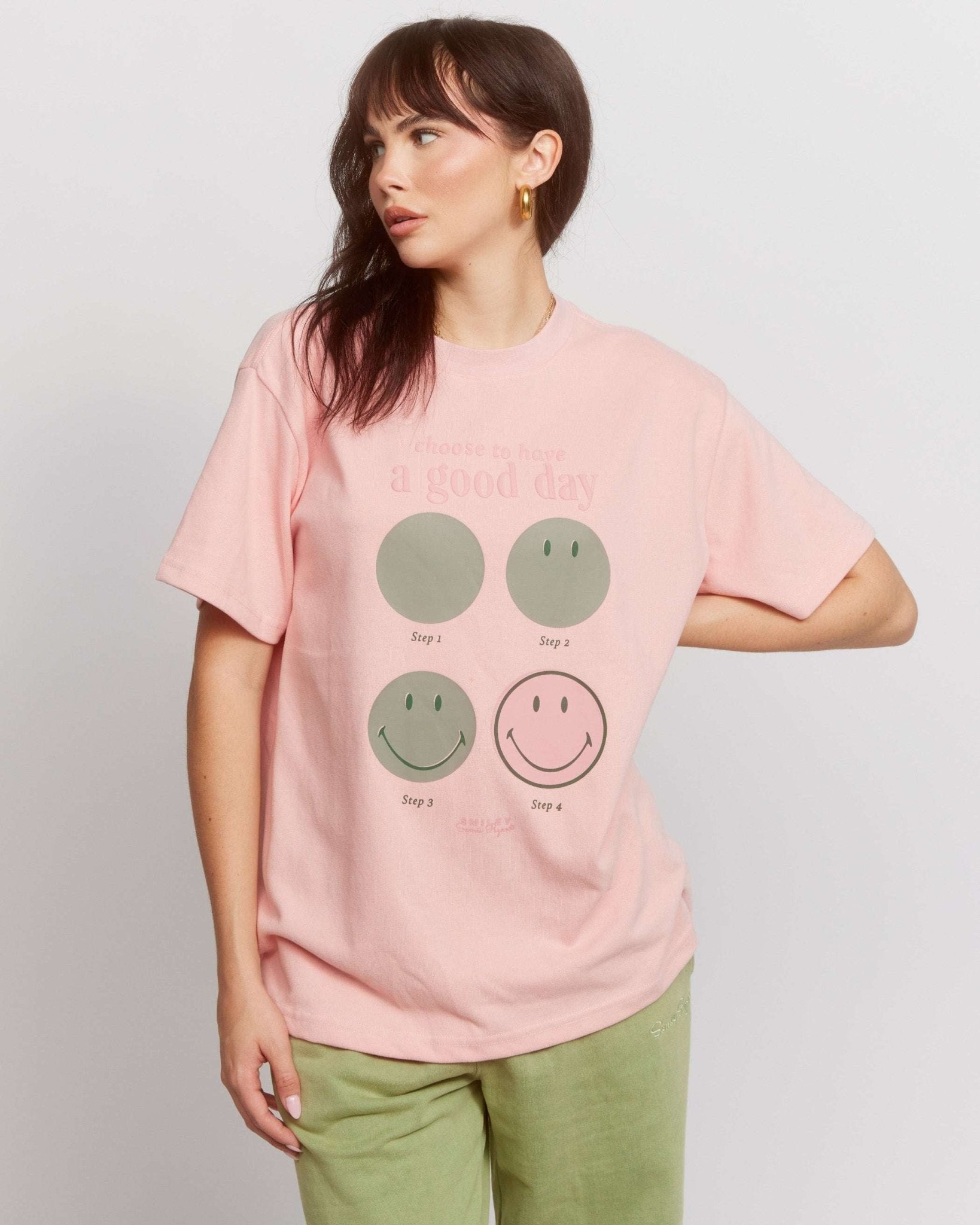 Samii Ryan Smiley® Good Day Oversized Tee - Spoiled Brat