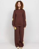 Shop Samii Ryan Samii Ryan Smiley® Straight Leg Jogger Pants Jogger Bottoms for women – premium loungewear and festival fashion at Spoiled Brat