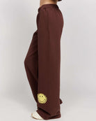 Shop Samii Ryan Samii Ryan Smiley® Straight Leg Jogger Pants Jogger Bottoms for women – premium loungewear and festival fashion at Spoiled Brat