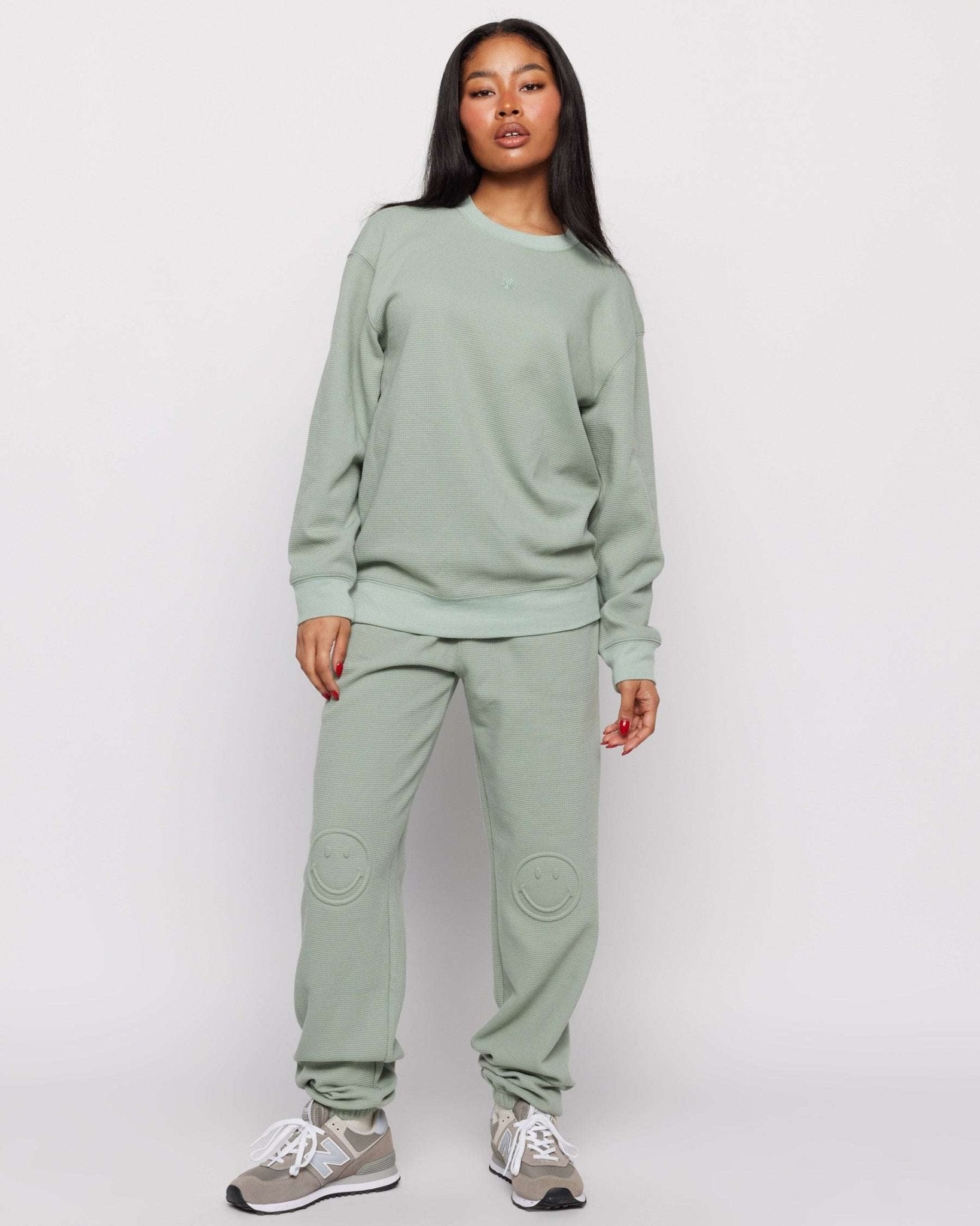 Samii Ryan Smiley® Thermal Crewneck - Spoiled Brat