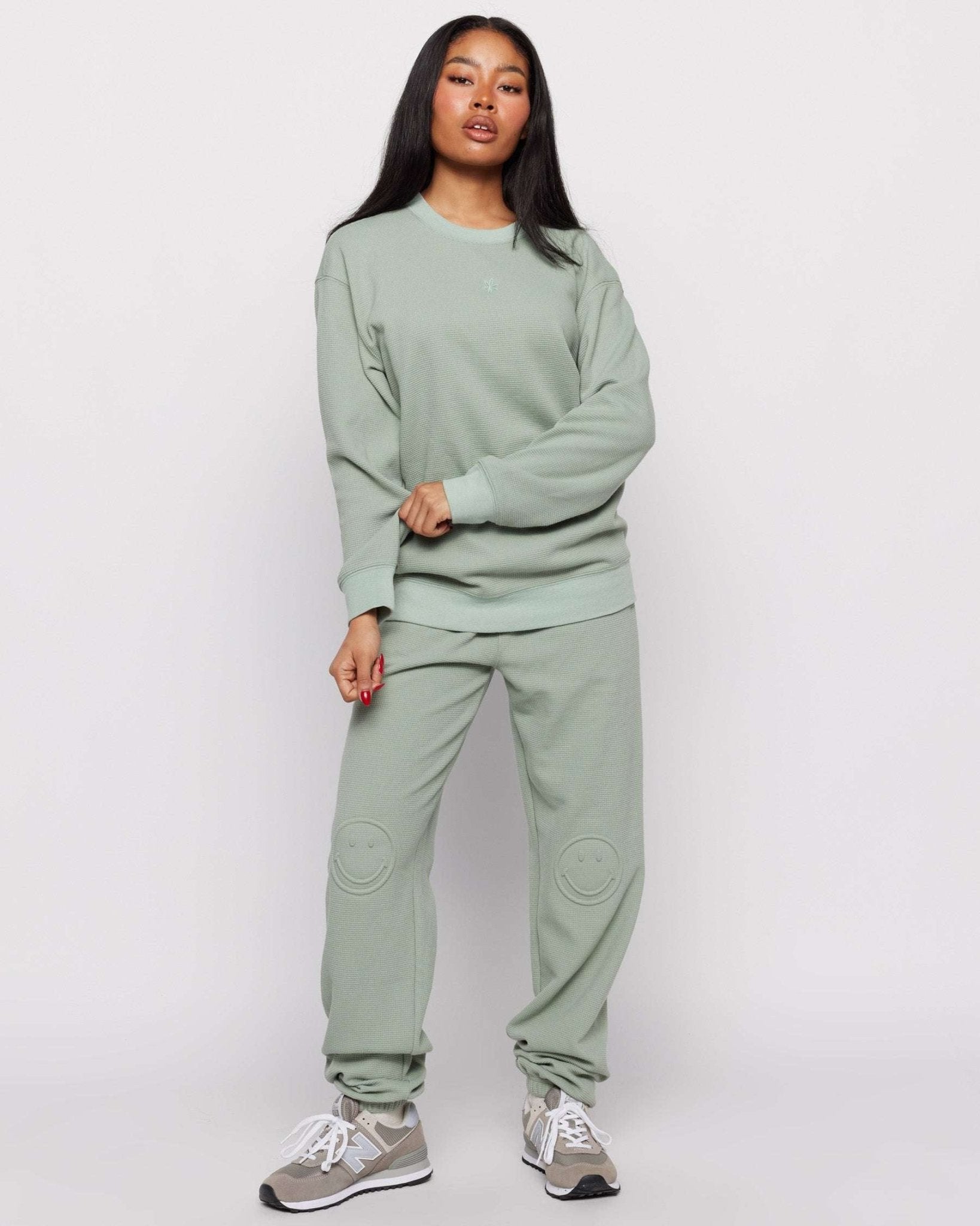 Samii Ryan Smiley® Thermal Crewneck - Spoiled Brat