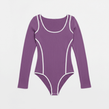 Shop Samii Ryan Samii Ryan The Royals Ribbed Bodysuit Bodysuit for women – premium loungewear and festival fashion at Spoiled Brat