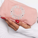 Shop Samii Ryan Samii Ryan x Smiley® Find Positivity Makeup Bag Cosmetic Case for women – premium loungewear and festival fashion at Spoiled Brat