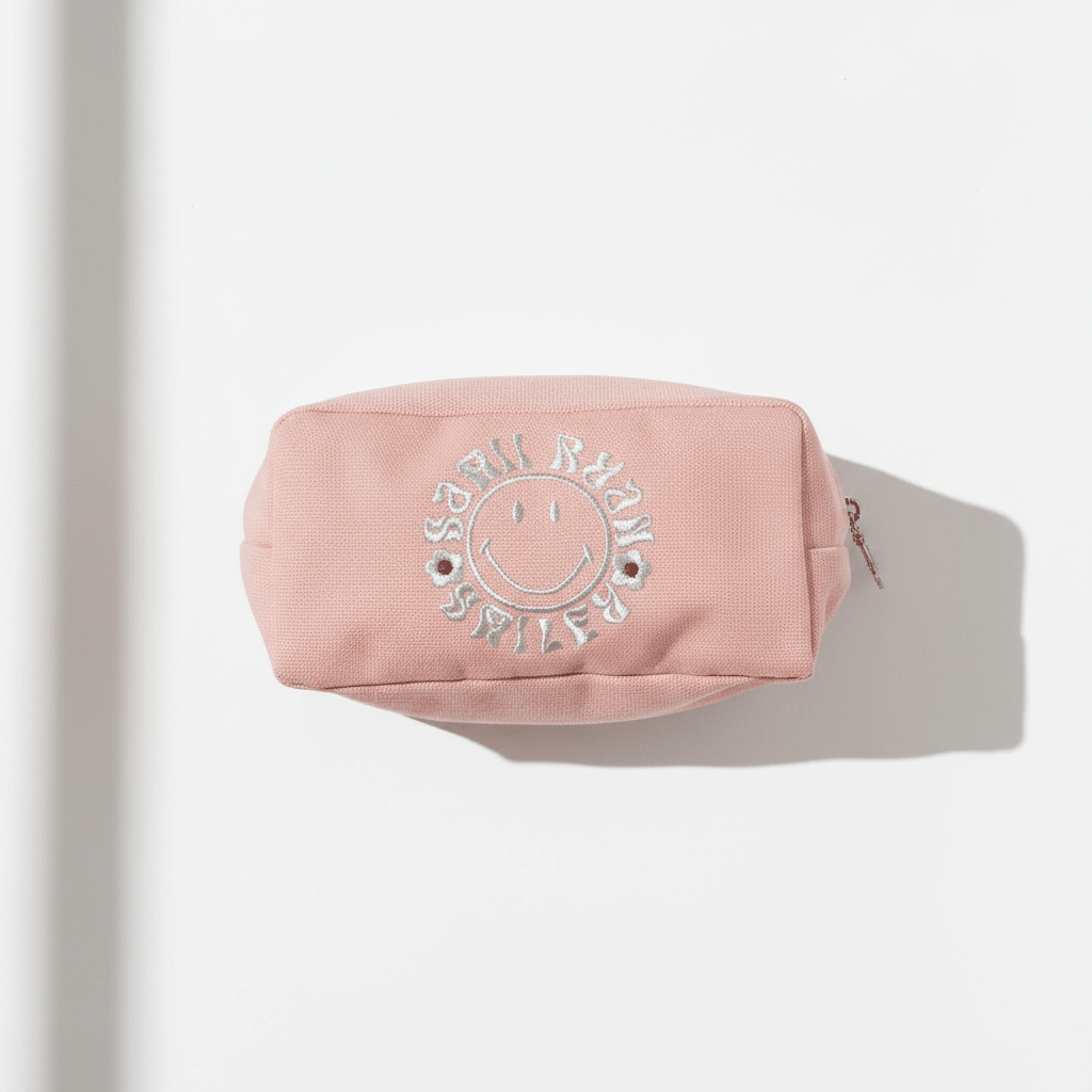 Shop Samii Ryan Samii Ryan x Smiley® Find Positivity Makeup Bag Cosmetic Case for women – premium loungewear and festival fashion at Spoiled Brat