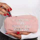 Shop Samii Ryan Samii Ryan x Smiley® Find Positivity Makeup Bag Cosmetic Case for women – premium loungewear and festival fashion at Spoiled Brat