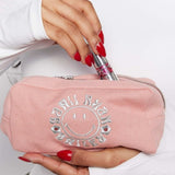 Shop Samii Ryan Samii Ryan x Smiley® Find Positivity Makeup Bag Cosmetic Case for women – premium loungewear and festival fashion at Spoiled Brat