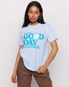 Samii Ryan x Smiley® Good Day Boxy Tee - Spoiled Brat