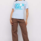 Shop Samii Ryan Samii Ryan x Smiley® Good Day Boxy Tee T-Shirt for women – premium loungewear and festival fashion at Spoiled Brat