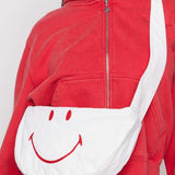 Shop Samii Ryan Samii Ryan x Smiley® Nylon Crossbody Bag Cross Body Bag for women – premium loungewear and festival fashion at Spoiled Brat