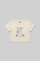 Shop Samii Ryan Samii Ryan x Smileyworld® Good Days Baby Tee T-Shirt for women – premium loungewear and festival fashion at Spoiled Brat