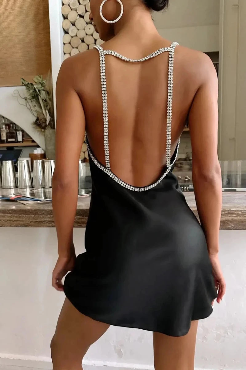 Shop Show Me Your Mumu Show Me Your Mumu Bling Mini Dress as seen on TOWIE Chloe Meadows Party Dress for women – premium loungewear and festival fashion at Spoiled Brat