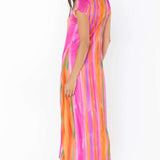 Shop Show Me Your Mumu Show Me Your Mumu Molly Rainbow Midi Dress Midi Dress for women – premium loungewear and festival fashion at Spoiled Brat