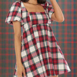 Shop Show Me Your Mumu Show Me Your Mumu Smitten Tartan Babydoll Dress Party Dress for women – premium loungewear and festival fashion at Spoiled Brat
