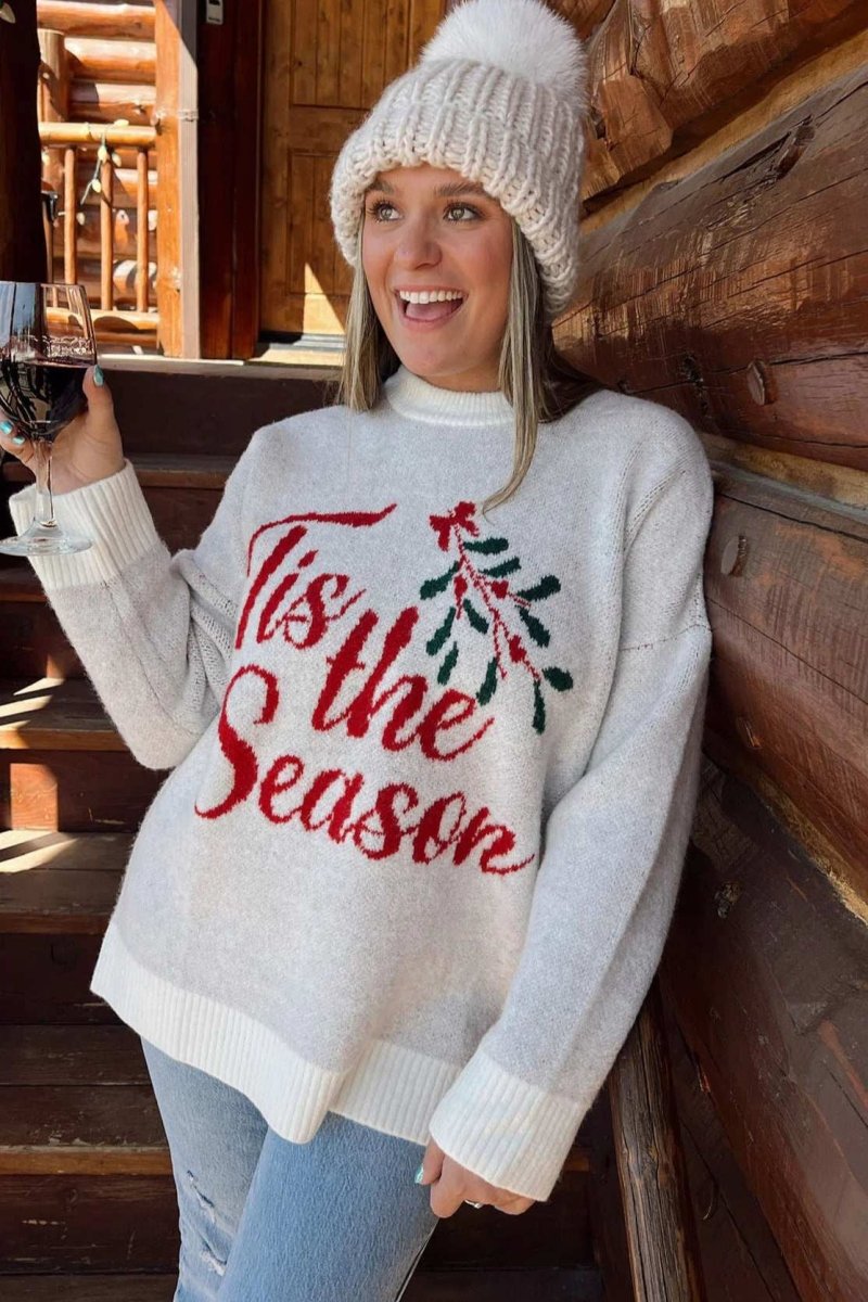 Shop Show Me Your Mumu Show Me Your Mumu Tis The Season Christmas Jumper Sweater for women – premium loungewear and festival fashion at Spoiled Brat