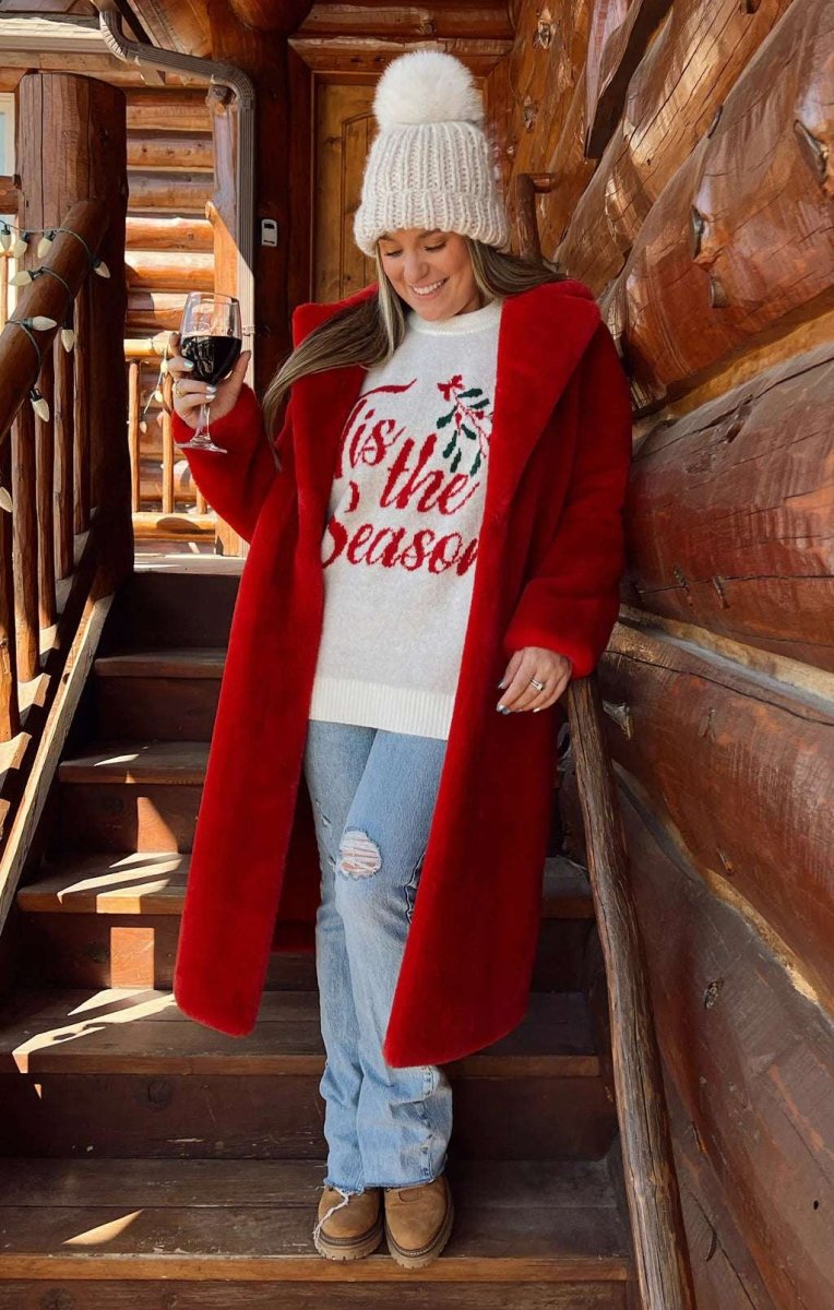 Shop Show Me Your Mumu Show Me Your Mumu Tis The Season Christmas Jumper Sweater for women – premium loungewear and festival fashion at Spoiled Brat