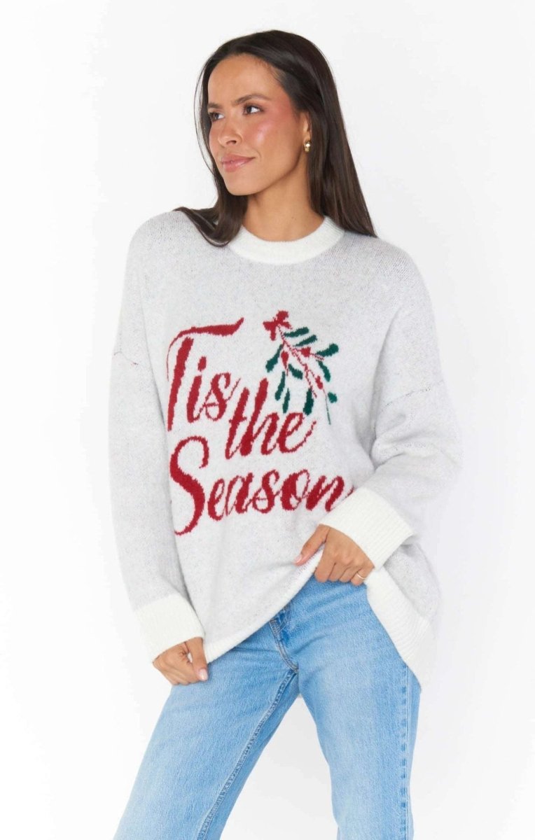 Shop Show Me Your Mumu Show Me Your Mumu Tis The Season Christmas Jumper Sweater for women – premium loungewear and festival fashion at Spoiled Brat