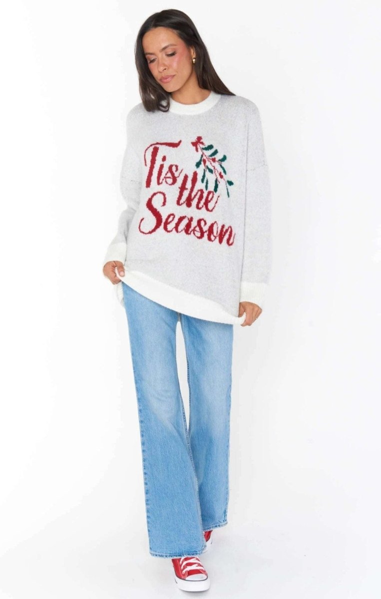 Shop Show Me Your Mumu Show Me Your Mumu Tis The Season Christmas Jumper Sweater for women – premium loungewear and festival fashion at Spoiled Brat