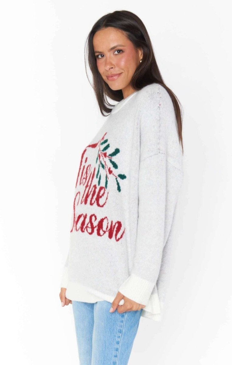 Shop Show Me Your Mumu Show Me Your Mumu Tis The Season Christmas Jumper Sweater for women – premium loungewear and festival fashion at Spoiled Brat