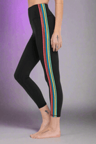 Spiritual Gangster Ada Stripe Leggings - Spoiled Brat