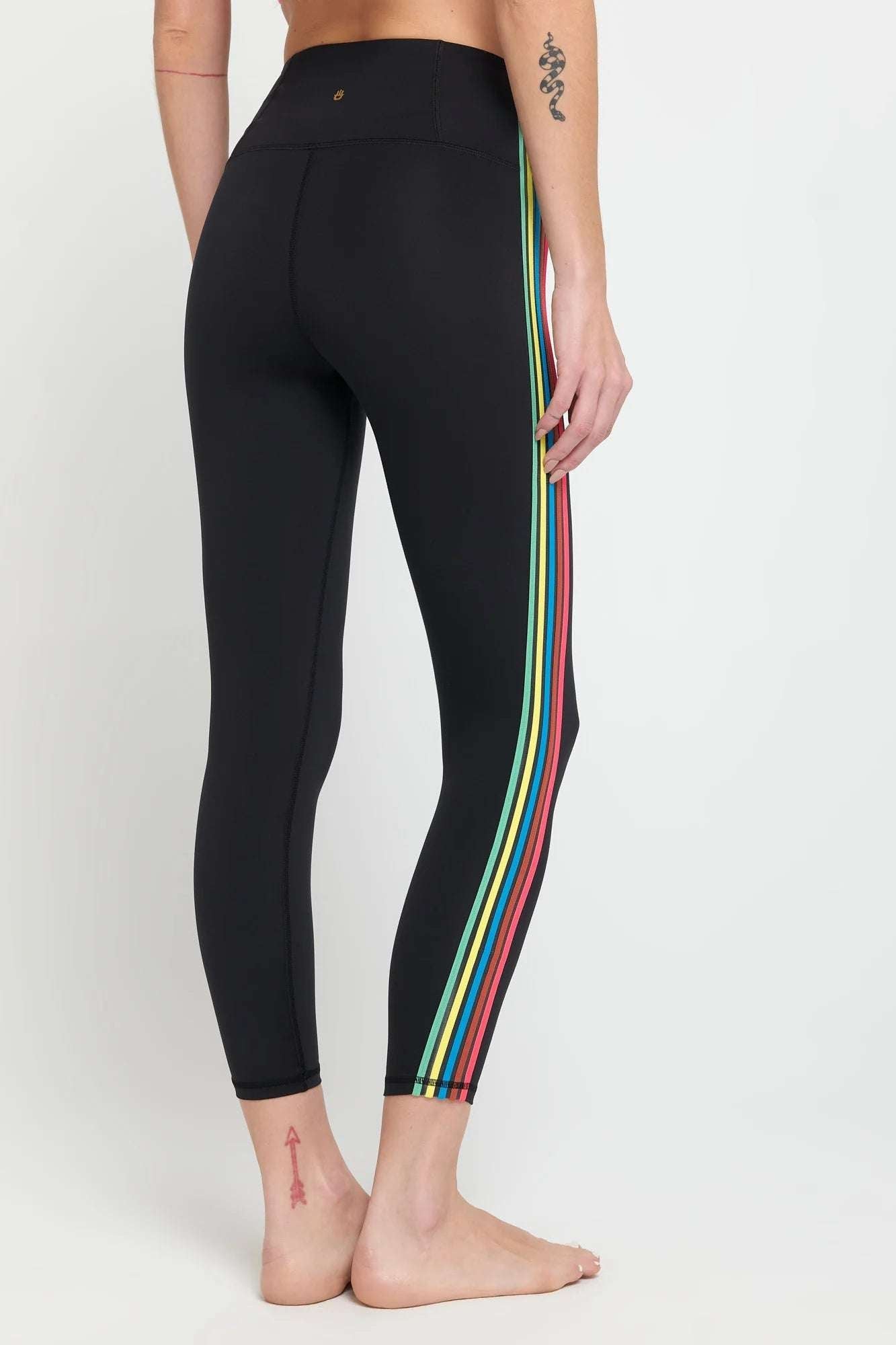 Spiritual Gangster Ada Stripe Leggings - Spoiled Brat
