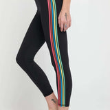 Shop Spiritual Gangster Spiritual Gangster Ada Stripe Leggings Leggings for women – premium loungewear and festival fashion at Spoiled Brat