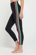 Shop Spiritual Gangster Spiritual Gangster Ada Stripe Leggings Leggings for women – premium loungewear and festival fashion at Spoiled Brat