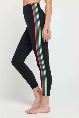 Shop Spiritual Gangster Spiritual Gangster Ada Stripe Leggings Leggings for women – premium loungewear and festival fashion at Spoiled Brat