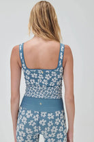 Spiritual Gangster Amara Jacquard Longline Sports Bra as seen on Whitney Port by Spiritual Gangster – Cropped Top – XS/S | Spoiled Brat UK