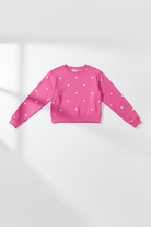 Shop Spiritual Gangster Spiritual Gangster Heart Crop Sweatshirt Sweater for women – premium loungewear and festival fashion at Spoiled Brat