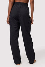 Shop Spiritual Gangster Spiritual Gangster Journey Cargo Pants in Black Cargo Pants for women – premium loungewear and festival fashion at Spoiled Brat