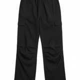 Shop Spiritual Gangster Spiritual Gangster Journey Cargo Pants in Black Cargo Pants for women – premium loungewear and festival fashion at Spoiled Brat