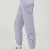Shop Spiritual Gangster Spiritual Gangster Let There Be Love Boyfriend Sweatpants Jogger Bottoms for women – premium loungewear and festival fashion at Spoiled Brat