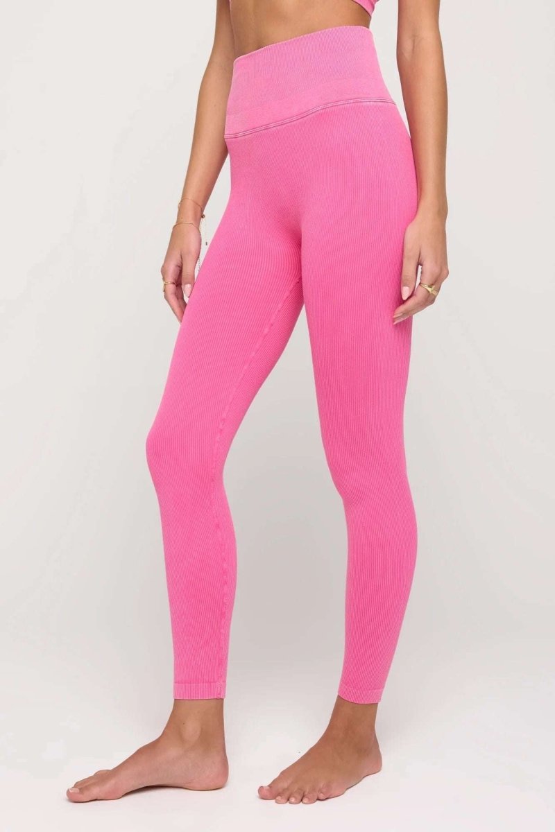 Shop Spiritual Gangster Spiritual Gangster Love Sculpt Seamless 7/8 Legging Leggings for women – premium loungewear and festival fashion at Spoiled Brat