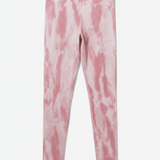 Shop Spiritual Gangster Spiritual Gangster Love Sculpt Winter Rose Tie Dye Leggings Leggings for women – premium loungewear and festival fashion at Spoiled Brat