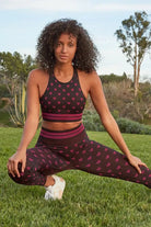Spiritual Gangster Rosaline Love Sculpt Jacquard Seamless Leggings Leggings by Spiritual Gangster as seen on celebrities
