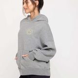 Shop Spiritual Gangster Spiritual Gangster SG Smiley Easy Hoodie Hooded Sweatshirt for women – premium loungewear and festival fashion at Spoiled Brat
