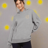 Shop Spiritual Gangster Spiritual Gangster SG Smiley Easy Hoodie Hooded Sweatshirt for women – premium loungewear and festival fashion at Spoiled Brat